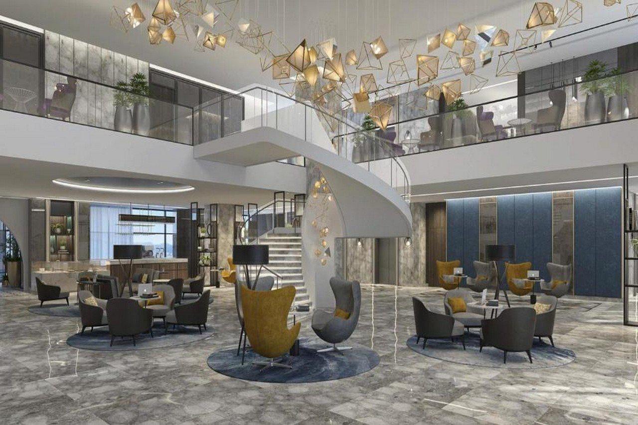Crowne Plaza - West Cairo Arkan By Ihg 6th of October City Eksteriør billede The hotel's lobby